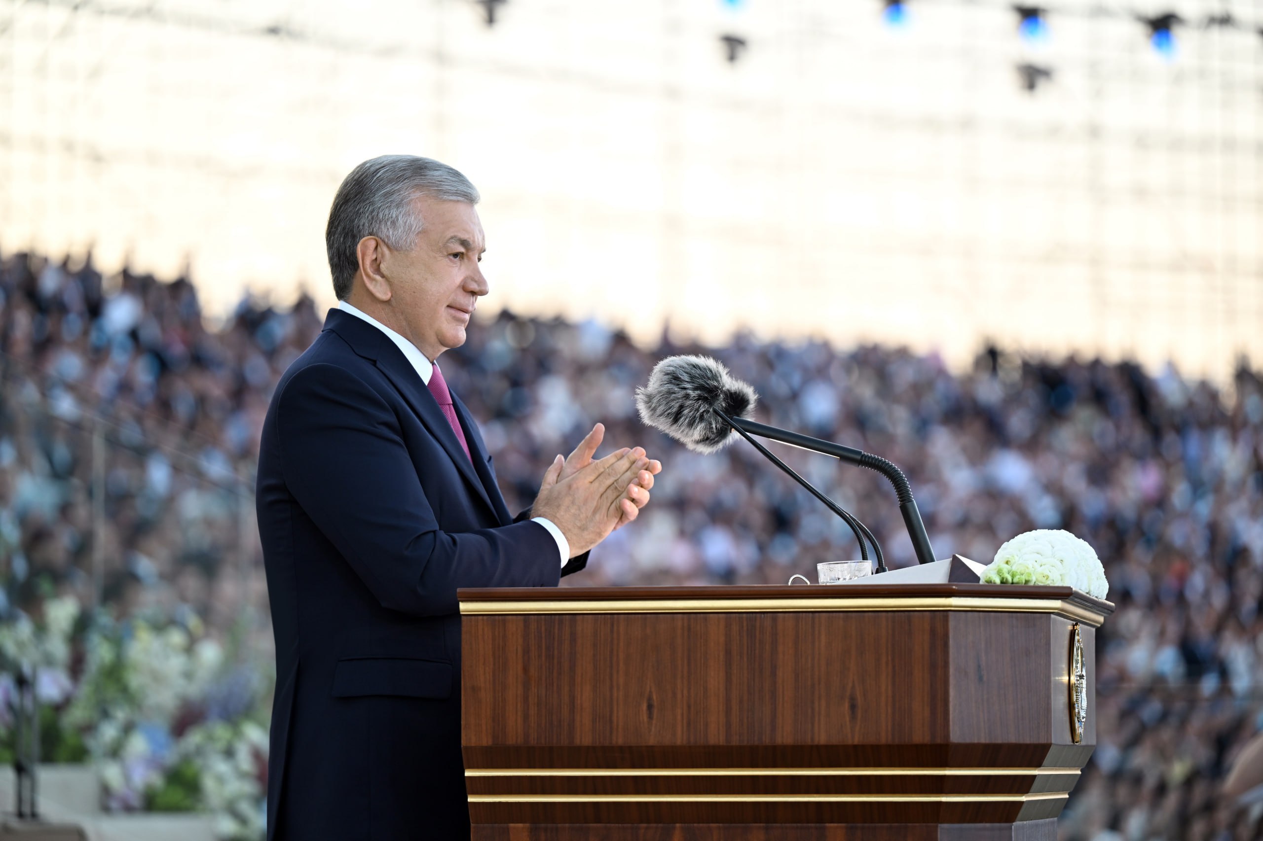 ⚡️Prezident Shavkat Mirziyoyevning O‘zbekiston Respublikasi davlat mustaqilligining o‘ttiz besh yilligiga bag‘ishlangan tantanali marosimdagi nutqi